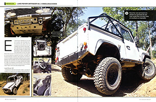 Preparación Land Rover Defender MC Ingeniería SW y PickUp
